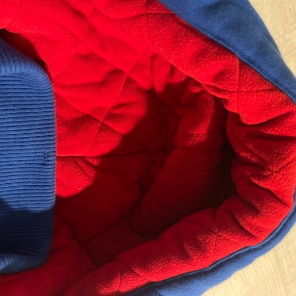 Abercrombie Fitch kids boys fleece hoodie sweatshirt blue size Small - Picture 4 of 6